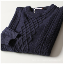 P18B06TR cotton cashmere knitted sweater for men